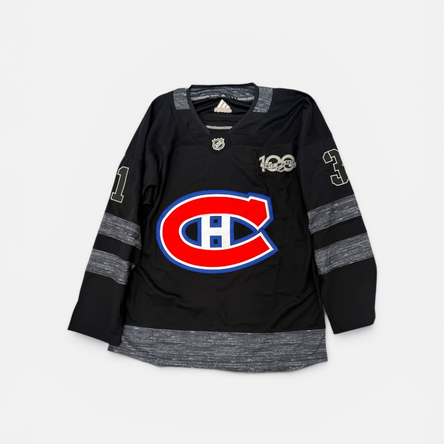MONTREAL CANADIENS PRICE 31 ADIDAS NHL JERSEY M